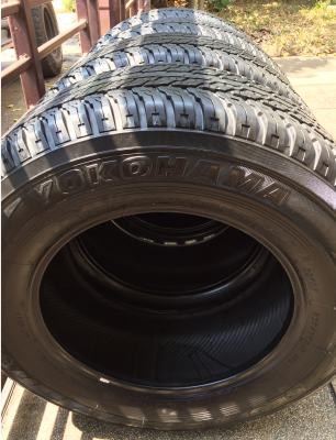 ยาง All Yokohama 265 65 17 ปี15 ดอกเต็ม ใช้ยาว ราคาไม่แพง