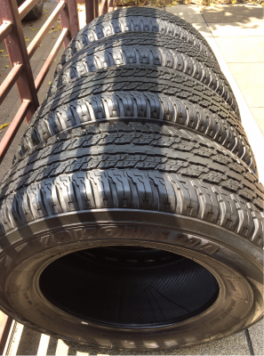 ยาง All Yokohama 265 65 17 ปี15 ดอกเต็ม ใช้ยาว ราคาไม่แพง