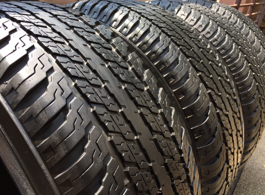 ยาง All Yokohama 265 65 17 ปี15 ดอกเต็ม ใช้ยาว ราคาไม่แพง