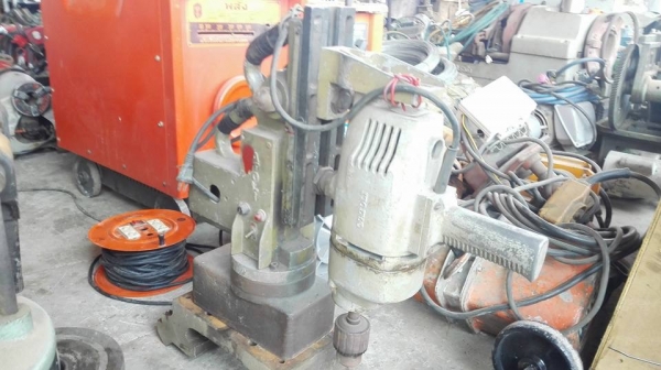 ** SOLD ** สว่านแม่เหล็ก ATOLI Made in TAIWAN รุ่น TC-12S เจาะ 32 mm พร้อมใช้งาน