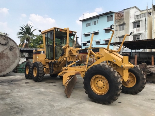 รถเกรด Cat140H ปี2001 รถเก่านอก สภาพดีนำเข้าจากอเมริกา สภาพสวยพร้อมใช้งาน เพียง 8800 ชม.