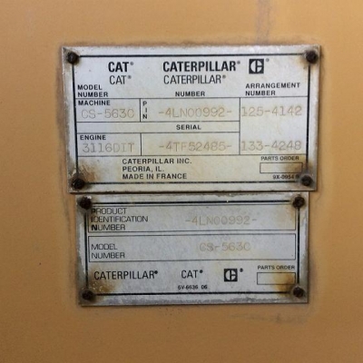 CATERPILLAR รุ่น CS 563 C CATERPILLAR รุ่น CS 563 C
