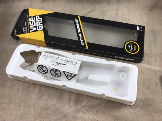 ขายคีมล็อกVISE-GRIP 7WR Made in USA.ใหม่เก่าเก็บ