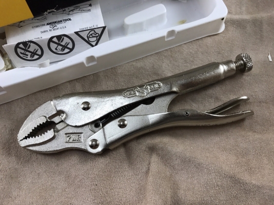 ขายคีมล็อกVISE-GRIP 7WR Made in USA.ใหม่เก่าเก็บ