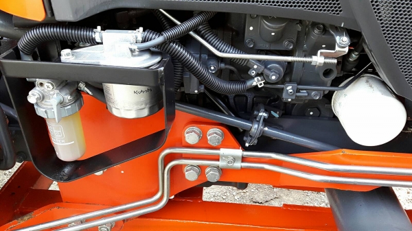 ขายรถไถคูโบต้า  KUBOTA   L 3608SP พร้อมชุดใบมีดดันหน้าคานล่าง  ผาน6