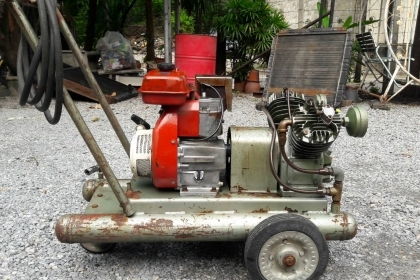 ขาย ปั๊มลม MEIJI เครื่อง MITSUBISHI G3L-6 ถังคู่ เก่าญี่ปุ่น ราคา 12,000 ขาย ปั๊มลม MEIJI เครื่อง MITSUBISHI G3L-6 ถังคู่ เก่าญี่ปุ่น ราคา 12,000