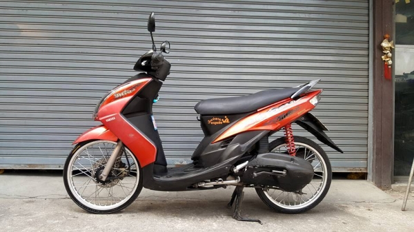 YAMAHA MIO 115 รุ่นไฟหน้า 2 ตาแท้ แต่งสวยงาม ฟรีค่าโอน