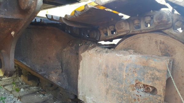 ขายตามสภาพ ให้ไปซ่อมเอง แบคโฮ SUMITOMO 145U1 เครื่องสตาร์ทติด ตัวเดินมีให้ครบ ราคาต่อรองได้