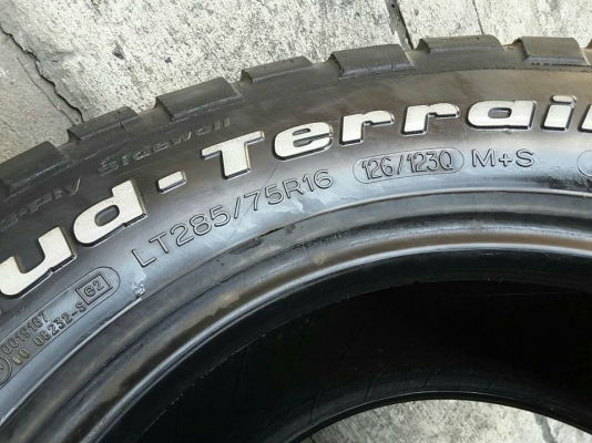 BF KM2 USA. 285-75-16 ปี10 สภาพดี มี 2เส้น