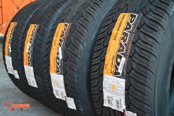 YOKOHAMA PARADA 285/50R20 เส้นละ 7,500 บาท YOKOHAMA PARADA 285/50R20 เส้นละ 7,500 บาท