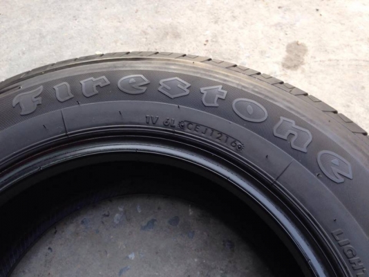 ยาง Firestone 205-70-15 ปี 16 ครบชุด 4 เส้น 6000  สภาพสวยๆไม่บวมไม่กินข้าง ดอกยางเหลือเยอะเอาไปวิ่งกันใด้อีกยาวค่ะ