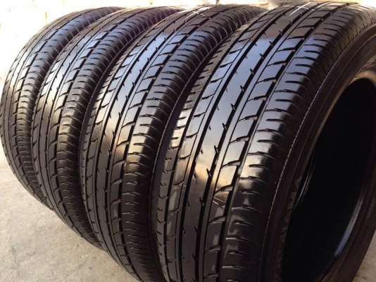 ยาง YOKOHAMA 185-60-15 ปี 15 ครบชุด 4 เส้น 3500  สวยๆไม่มีปะไม่บวมไม่กินข้างดอกยางเหลือเยอะเอาไปวิ่งกันใด้อีกยาวค่ะ