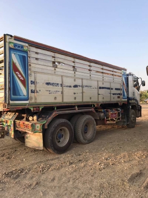 ขาย 2,650,000 ISUZU360 แรงปี 55  วิ่ง 28x,xxx กม. แม่ลูกดั้มอู่เปียก ลูกสามคาน รถพร้อมใช้ เอกสารเล่มทะเบียน. รถอยู่ จ.นครปฐม  090-772-3710 090-772-3708