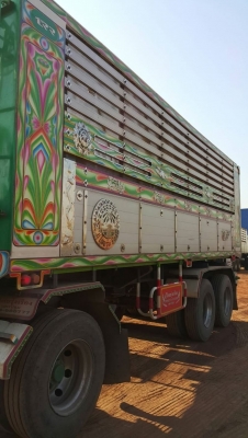 ขาย HINO 344 พ่วงแม่ลูก กระบะเนียมคอกเกษตรดั๊ม อู่ ไทยรุ่งเรือง รถปี 56