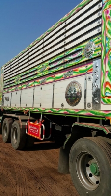 ขาย HINO 344 พ่วงแม่ลูก กระบะเนียมคอกเกษตรดั๊ม อู่ ไทยรุ่งเรือง รถปี 56