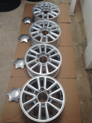 ขายล้อ Isuzu dmax ขอบ16 6รู ไม่เบียด ไม่คต ไม่ดุ้ง สภาพเดิมๆ ส่งตจว ได้ครับ T.061-9030026