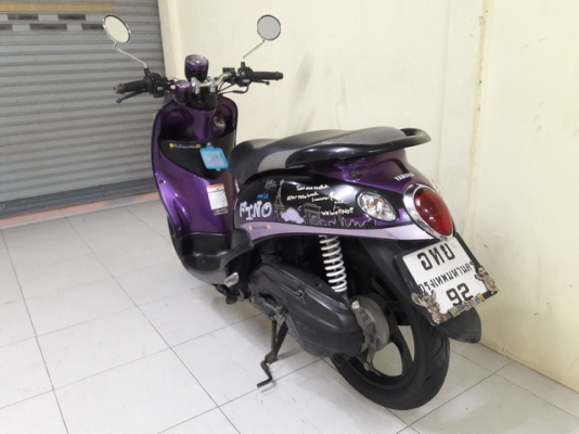 ขายYamaha Fino เกย์แยกปี55 ล้อแม็ก รถเดิมเครื่องดี
