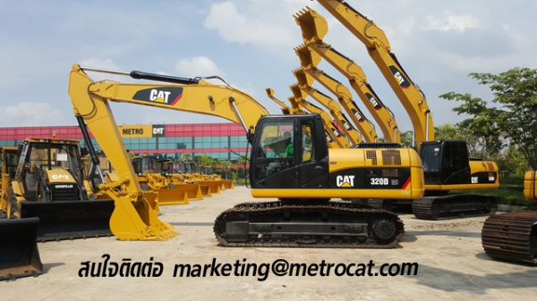ขายรถขุดมือสอง caterpillar รุ่น 320DGC สภาพสวย