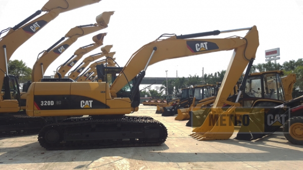 ขายรถขุดมือสอง caterpillar รุ่น 320DGC สภาพสวย