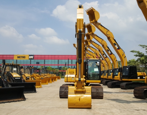ขายรถขุดมือสอง caterpillar รุ่น 320DGC สภาพสวย