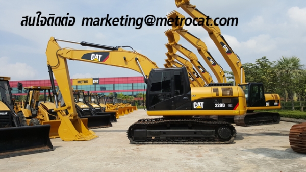 ขายรถขุดมือสอง caterpillar รุ่น 320DGC สภาพสวย ชัวโมงการใช้น้อย