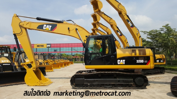 ขายรถขุดมือสอง caterpillar รุ่น 320DGC สภาพสวย