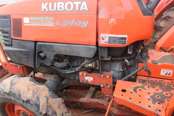 ขายรถไถ KUBOTA L3408 แถมดันหน้า และผานหลัง ทะเบียนพร้อมดอน  ราคา 195,000 อ.แกลง จ.ระยอง มีรถขนส่งบริการขนส่งทั่วไทย DC Tractor Rayong 0818618678,0899347475 https://www.facebook.com/DC-Tractor-Rayong-3071545327&hellip;/shop&hellip; id line=081-8618678 id l