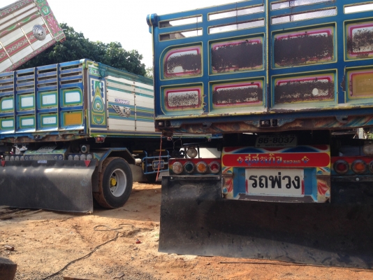 พ่วง 22 ล้อ ISUZU FXZ 320 แรง EURO2 MAXLOAD ปี 49 กระบะมิเนียม หิน ทราย ดั๊มพ์ อู่ สหกิจ ราคา 1.80 ล