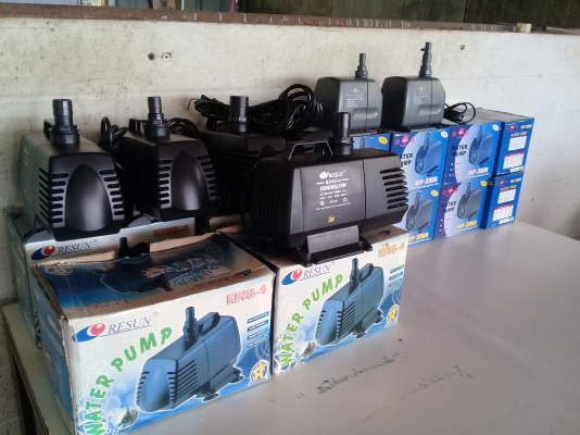 ปั้มน้ำพุน้ำตกบ่อปลา