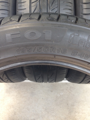 Firestone F01 195 50 r16 ปี14-15 สวยๆ1ชุด ตจว.ส่งได้ครับ T.061-9030026
