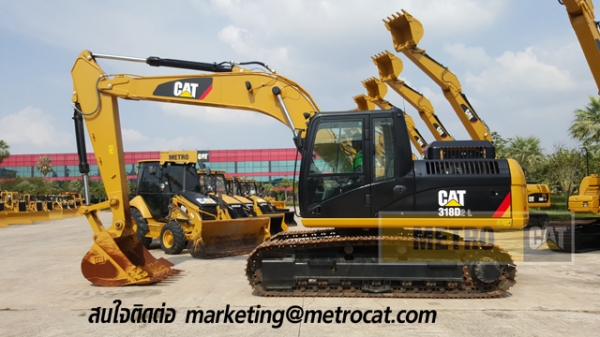 ขายรถขุดมือสอง caterpillar รุ่น 318D2L สภาพสวย