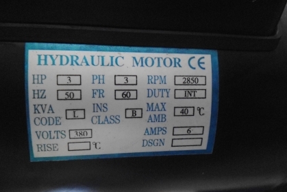 ชุดมอเตอร์พร้อมปั้มไฮดอริคลิฟยกรถยนต์ไฟ3เฟลส