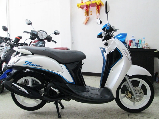 (โอนฟรี) ขาย New Fino 125I ตัว TOP ล้อแม็ก ปี 2016 ไมล์แท้ 883 กม เครื่องยนต์หัวฉีดตัวใหม่รองรับน้ำมัน E 85