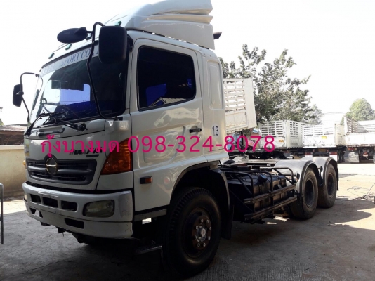 ขายสิบล้อหัวลาก Hino เครื่อง 320 แรง ปี 48 เดิมๆ ตามรุ่น พร้อมใช้งาน