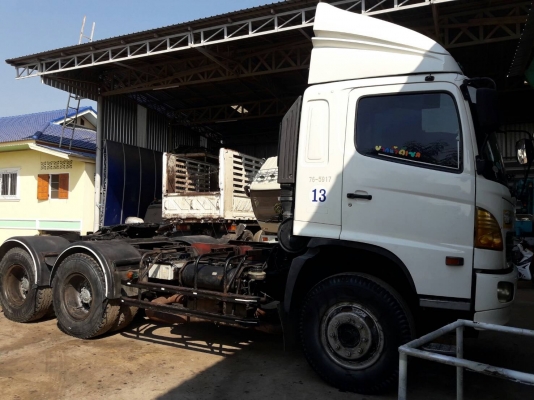 ขายสิบล้อหัวลาก Hino เครื่อง 320 แรง ปี 48 เดิมๆ ตามรุ่น พร้อมใช้งาน
