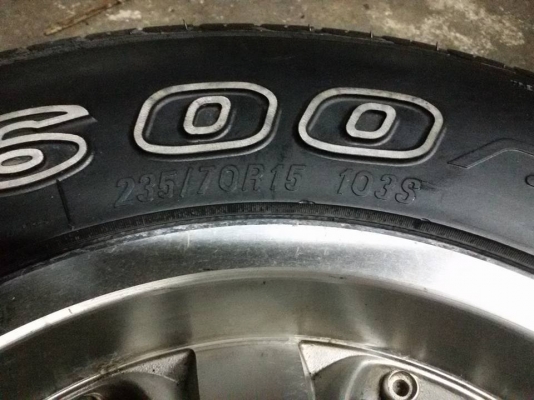 แม๊ก15/6รู ยางMS'235/70/15ปี1111> สนใจคุย-0879050181-0995357594 ยุ้นคับ...>รับเองลดได้คับ<..ส่งได้ทั่วไทย!!