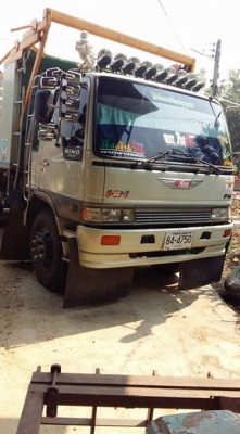 10 ล้อ 2 เพลา HINO 3H 195 แรง เดิม ๆ กระบะโคราช ดั้ม สภาพสวย ๆ เอกสารพร้อมโอน