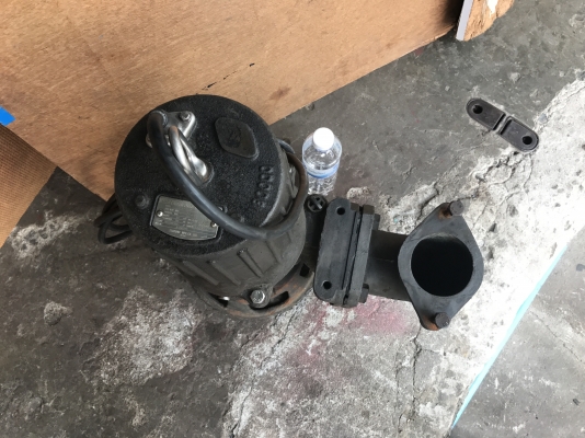 ขายไดโว่ Tsurumi 2HP. 380V made in Japan รุ่นใบดูดโคลน ขนาด 3นิ้ว สภาพสวยเดิมๆ หมุนนิ่ม พร้อมใช้งาน