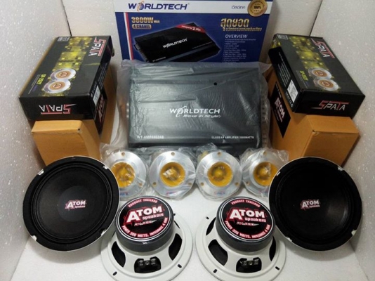 ชุดเสียงกลาง-แหลมลั่นๆ3800W. ของใหม่ ราคาถูก มีให้เลือก3เซ็ต