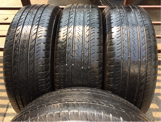 ยาง Bridgestone 225 65 17 ปี15 เนื้อนิ่มๆ พร้อมใช้งาน ราคาไม่แพง