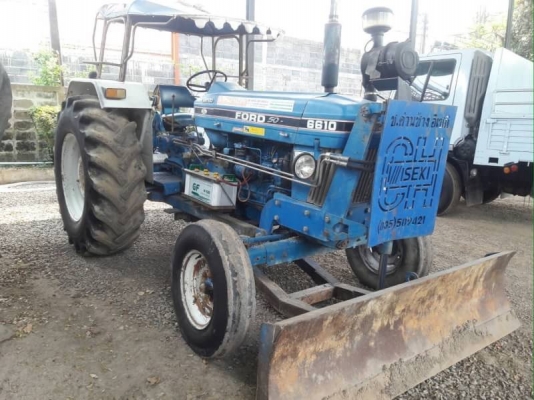 ขายรถไถ Ford 6610 ผานหน้า+ผาน 3 เพลาเดียว เอกสารเล่มทะเบียน