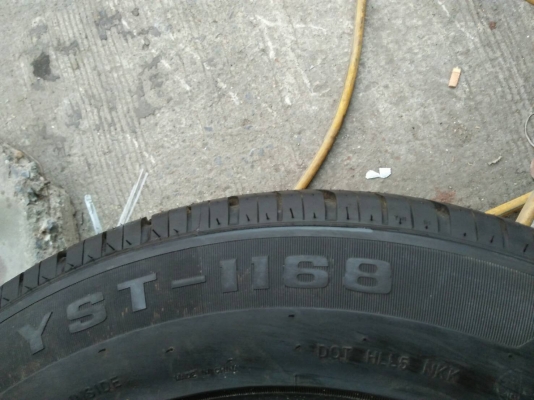 255/55R18 YUSTA Racing YST-1168 ยางใหม่ ปี17 มี 2 เส้น โทร.081-427-3041 255/55R18 YUSTA Racing YST-1168 ยางใหม่ ปี17 มี 2 เส้น โทร.081-427-3041