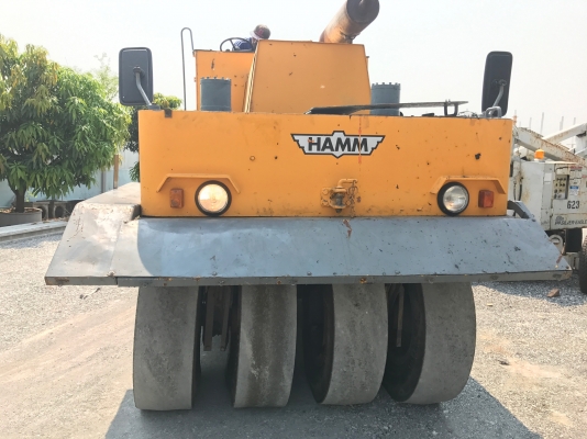 ขายรถบดล้อยางHAMMรุ่นGRW10รถนอกนำเข้า ไม่เคยใช้งานในไทยมีเอกสารพร้อม สภาพดีพร้อมใช้งาน ขายถูกๆ