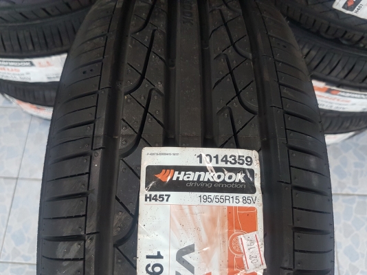 ขายยางใหม่ 195/55/15 Hankook V2 ยางปี16 เส้นล่ะ 1550 บาท