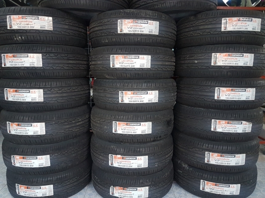 ขายยางใหม่ 195/55/15 Hankook V2 ยางปี16 เส้นล่ะ 1550 บาท ขายยางใหม่ 195/55/15 Hankook V2 ยางปี16 เส้นล่ะ 1550 บาท