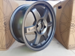 ขายล้อใหม่ TE37 ขอบ15×7 ET35 งาน AOTO OPTIONS สีกัน 4วง (4รู100) ราคา 9500 บาท ขายล้อใหม่ TE37 ขอบ15×7 ET35 งาน AOTO OPTIONS สีกัน 4วง (4รู100) ราคา 9500 บาท