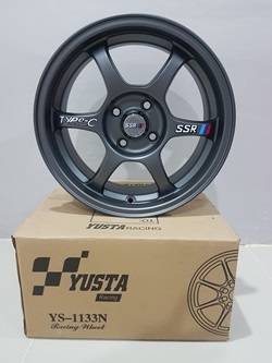 ขายล้อใหม่ SSR ขอบ 15x7 ET35 สีกัน งานYUSTA (4/100) ชุดล่ะ 8000
