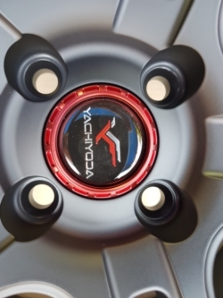 ขายล้อ YACHIYODA ขอบ 17×7.5 ดำขอบแดง 4วง (4รู100) ราคา 12500 บาท ขายล้อ YACHIYODA ขอบ 17×7.5 ดำขอบแดง 4วง (4รู100) ราคา 12500 บาท