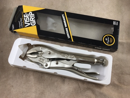 ขายคีมล็อกVISE-GRIP 7WR  Made in USA.งานเก่าเก็บสวยงาม