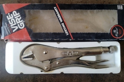 ขายคีมล็อกVISE-GRIP 10R Made in USA.งานเก่าเก็บยี่สิบกว่าปี